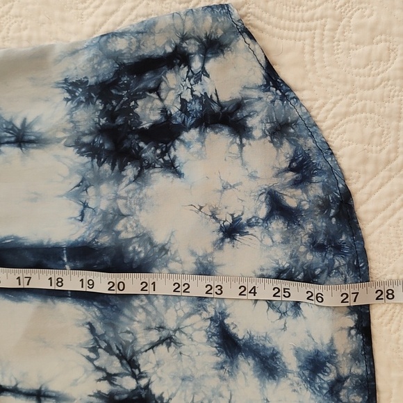 Rock & Republic Blue Tie-Dye Button-Up Shirt/ Size XL - Picture 6 of 9